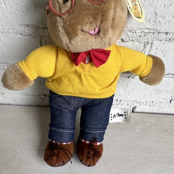 Vintage Arthur 12" Plush 2000 Marc Brown Nancy Sales Co Stuffed Animal New w Tag - Picture 3 of 9